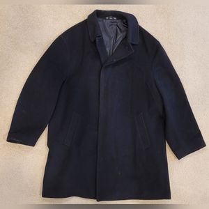 London Fog Men's Black Coat 44R